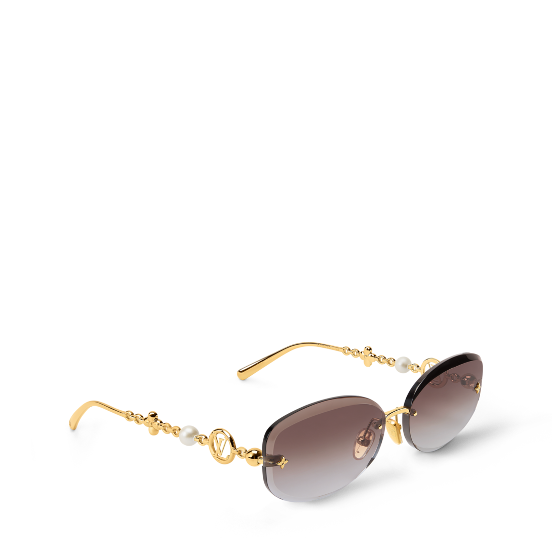 LV Jewel Pearl Oval Sunglasses S00 - Accessories Z3410U | LOUIS